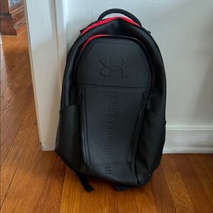 Under Armour Black and Red Backpack
